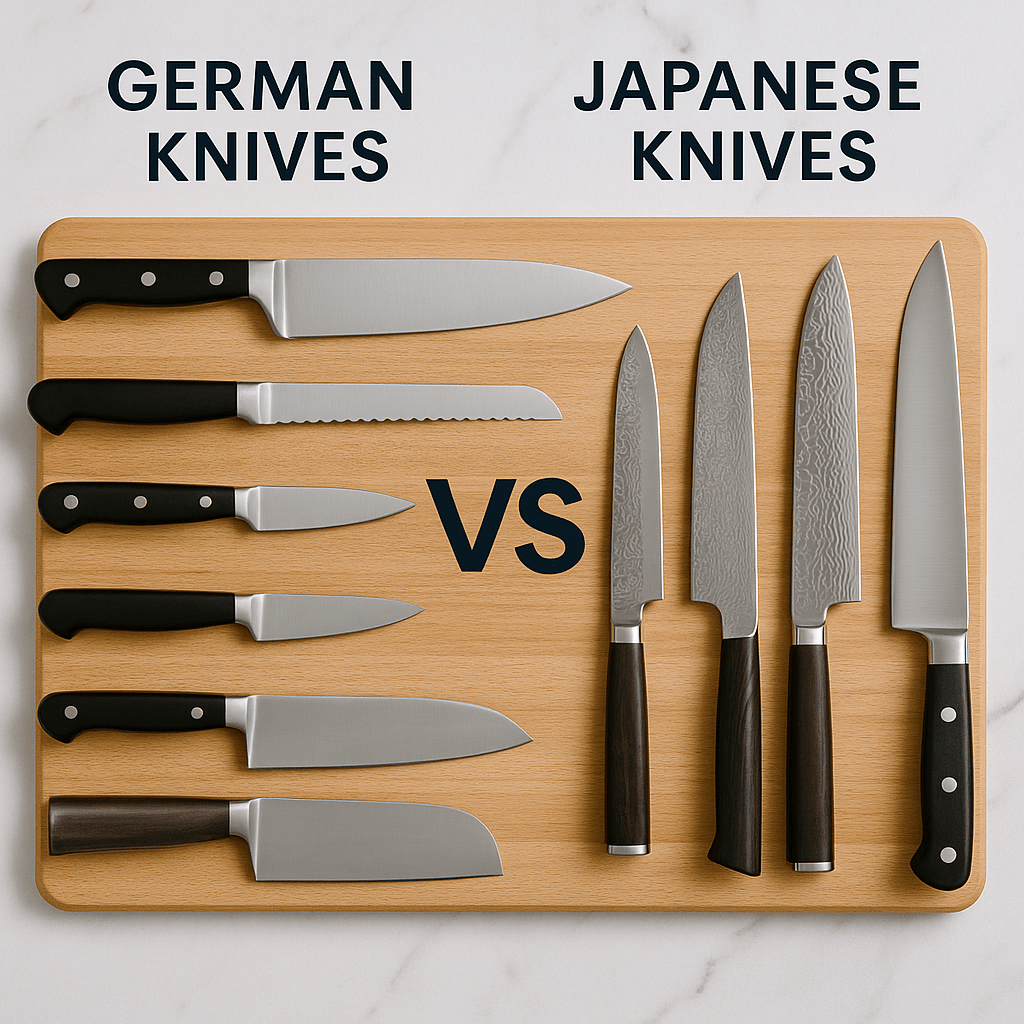 German Knives vs Japanese Knives – Cooking Culture Showdown - OSERM.COM