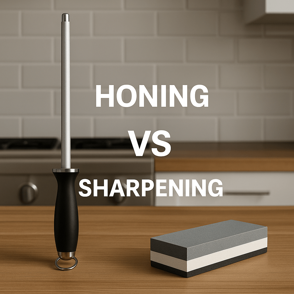 Honing Rod vs Sharpening Stone – What’s the Difference? - OSERM.COM