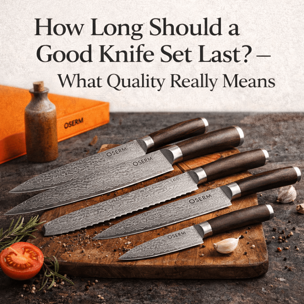 How Long Should a Good Knife Set Last? β What Quality Really Means - OSERM.COM