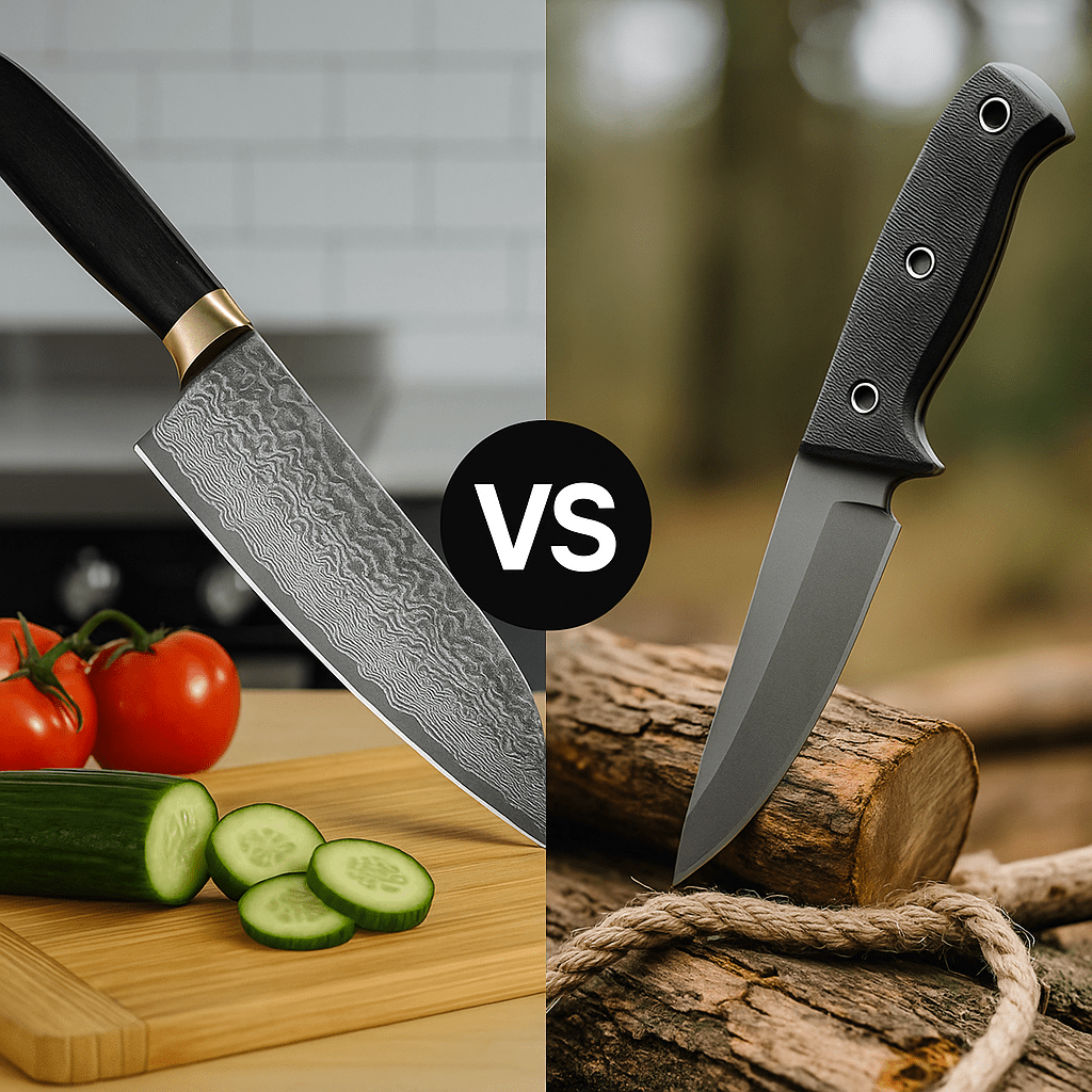 Kitchen Knife vs Outdoor Knife – Can One Replace the Other? - OSERM.COM