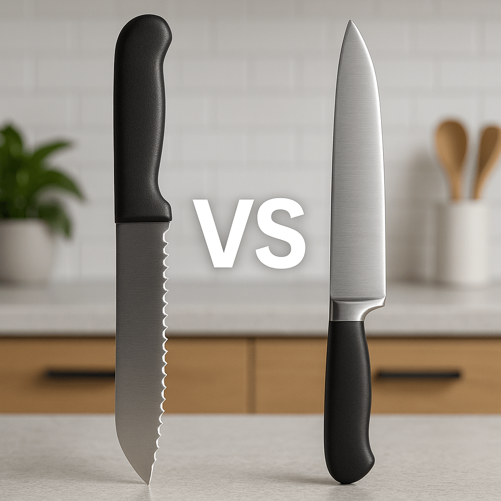 Serrated Knife vs Straight Edge β Which Works Better in the Kitchen? - OSERM.COM