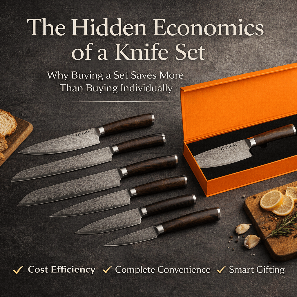 The Hidden Economics of a Knife Set – Why Buying a Set Saves More Than Buying Individually - OSERM.COM