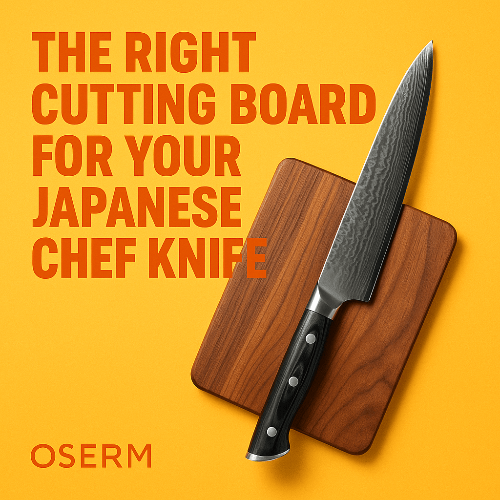 The Right Cutting Board for Your Japanese Chef Knife - OSERM.COM