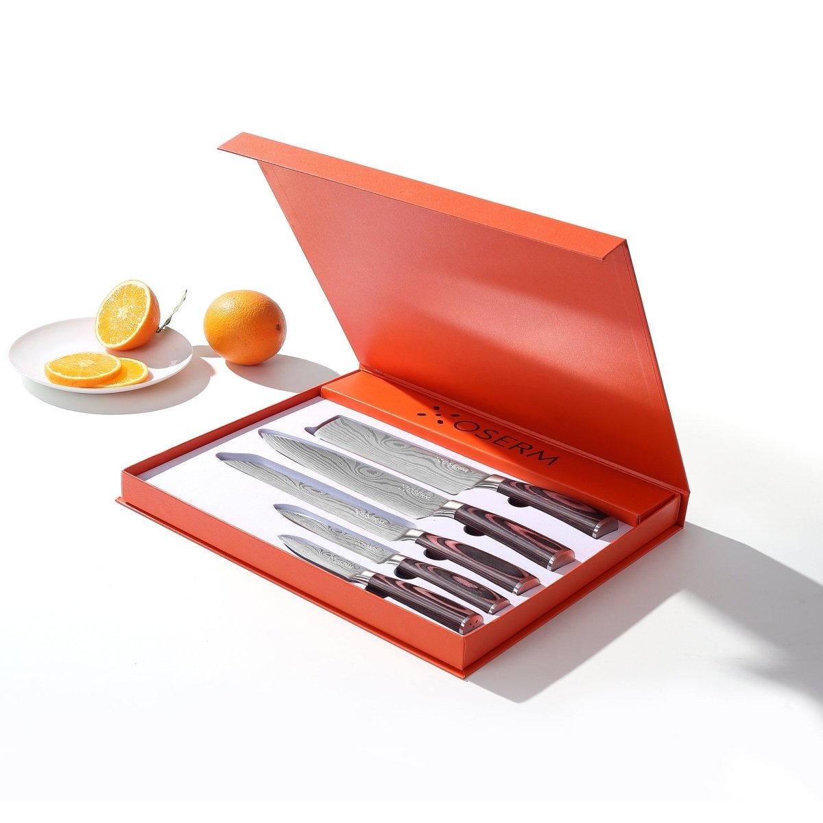 OSERM 5+1 Mystery Knife Set: Unveil Your Surprise with Premium High Carbon Stainless Steel Chef Knives & Exclusive Blind Box Bonus