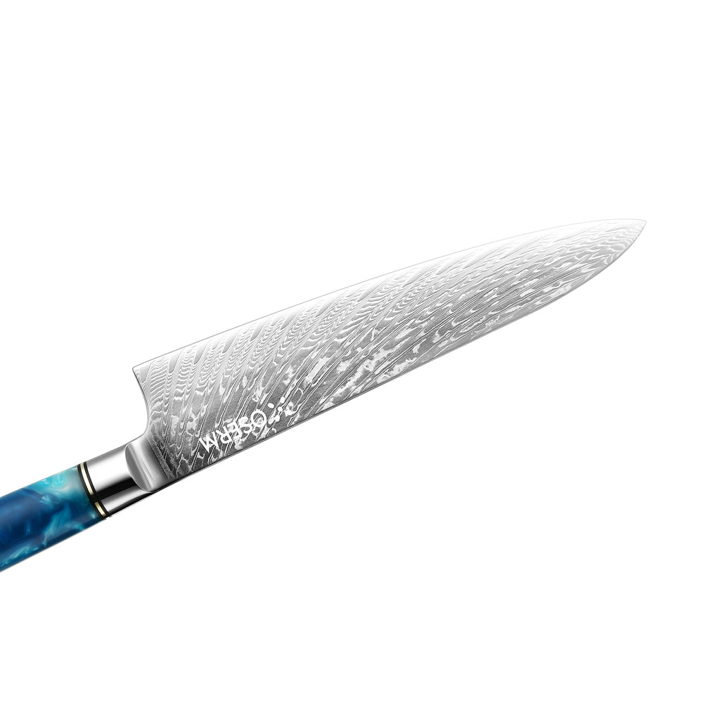 OSERM “Aokiri 青霧” Damascus Knife Set – 7 - Piece Premium Gift Box