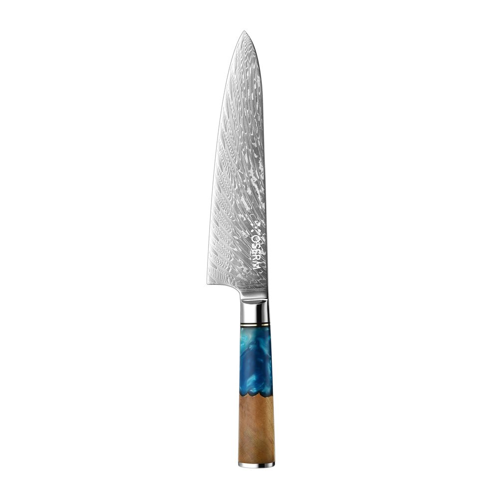 OSERM “Aokiri 青霧” Damascus Knife Set – 7 - Piece Premium Gift Box