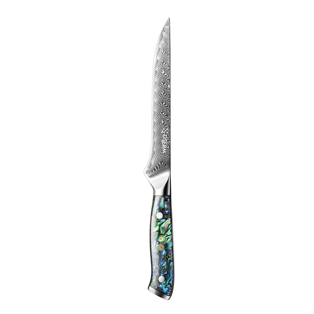 OSERM “Kōga 光霞” Japanese Damascus Knife Set – 5 - Piece VG10 Gift Collection