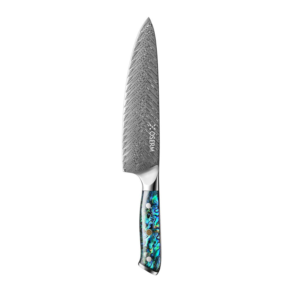 OSERM “Kōga 光霞” Japanese Damascus Knife Set – 5 - Piece VG10 Gift Collection
