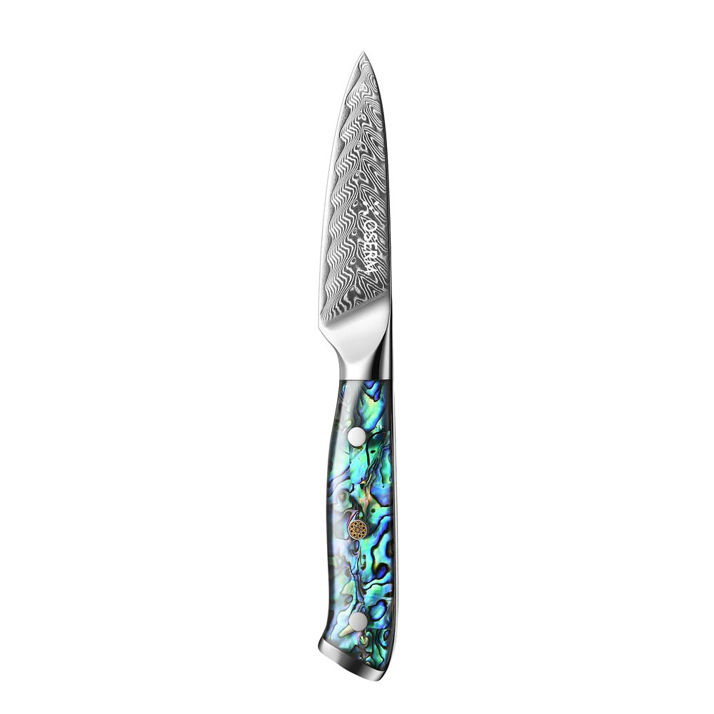 OSERM “Kōga 光霞” Japanese Damascus Knife Set – 5 - Piece VG10 Gift Collection