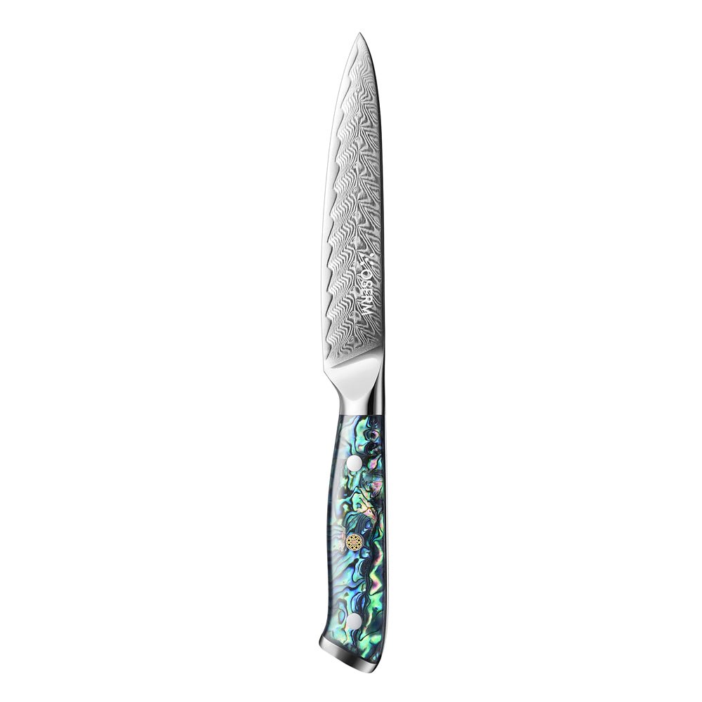 OSERM “Kōga 光霞” Japanese Damascus Knife Set – 5 - Piece VG10 Gift Collection