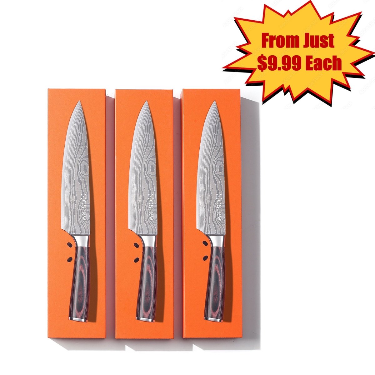 OSERM's "Always Sharp" Chef Knife Subscription Plan (Free Shipping & Easy Cancellation Anytime)