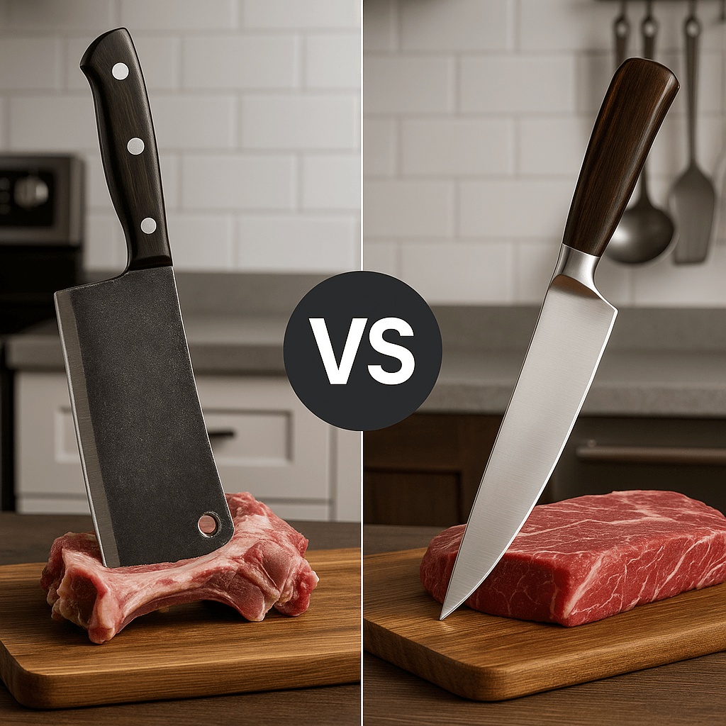 Cleaver vs Butcher Knife – Heavy-Duty Battle - OSERM.COM