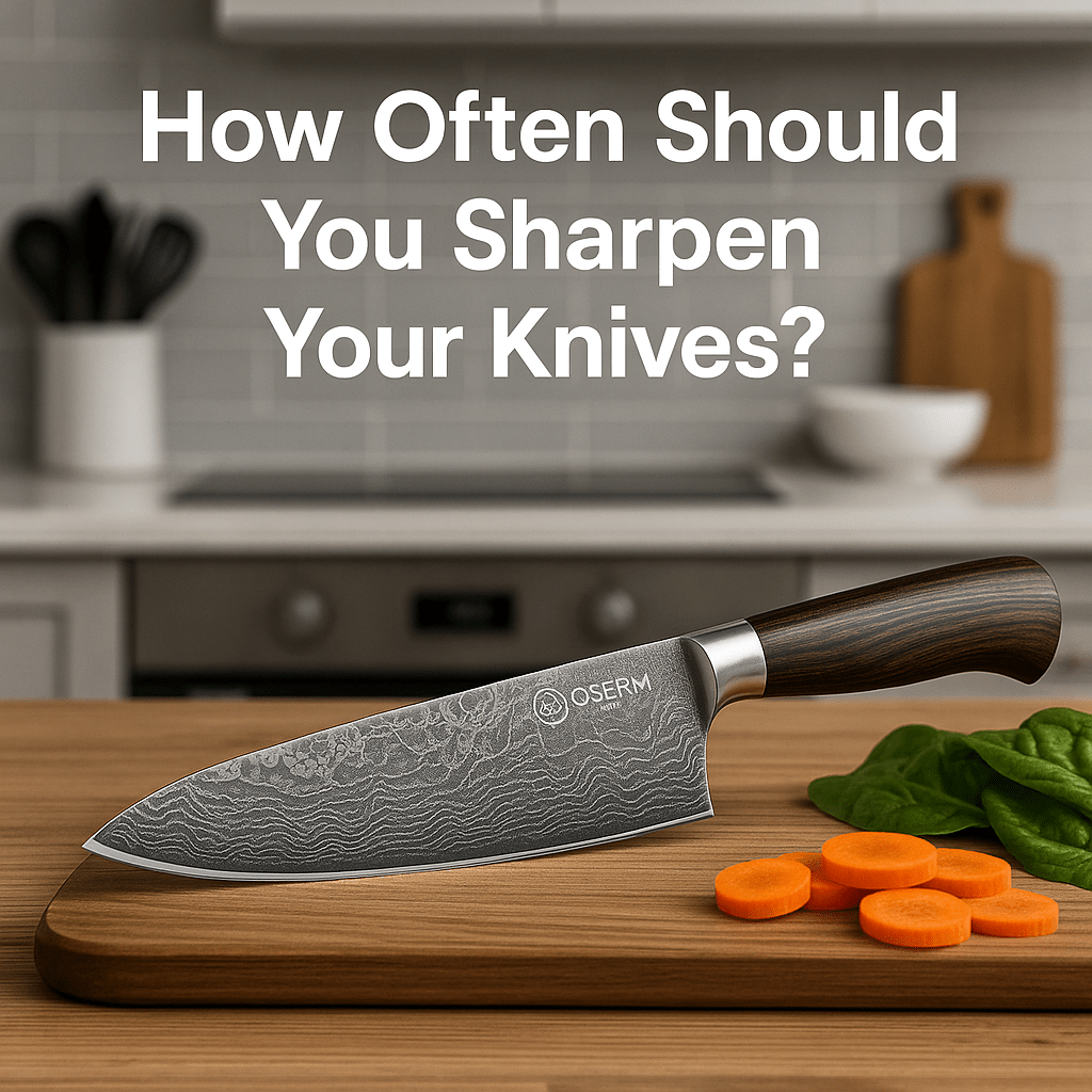 How Often Should You Sharpen Your Knives? The Ultimate Guide to Edge Maintenance - OSERM.COM