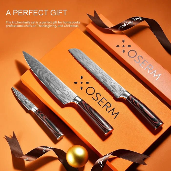Inside the OSERM 3+1 Knife Set – Essential Minimalism for Modern Cooking - OSERM.COM