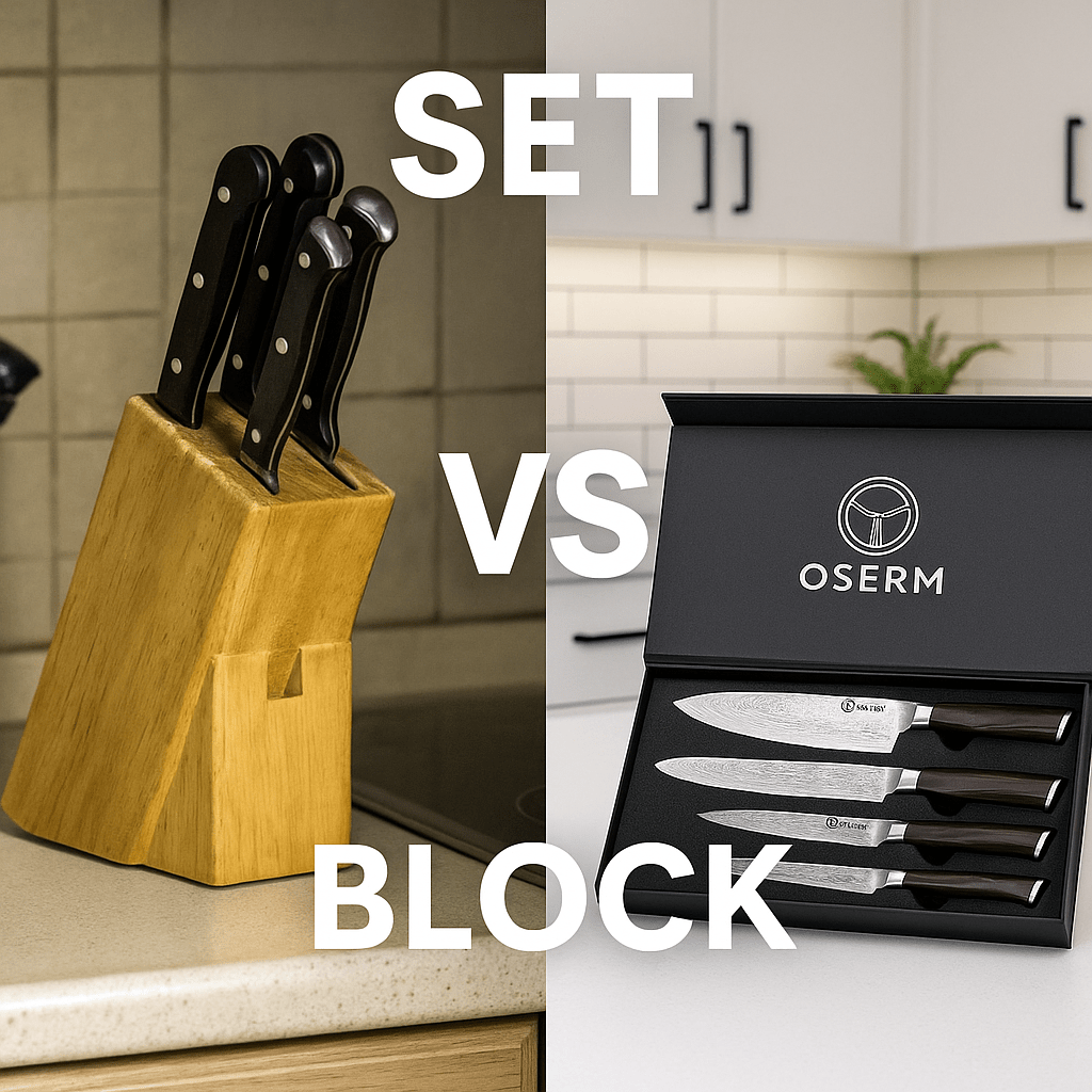 Knife Set vs Block Set – Pros and Cons - OSERM.COM