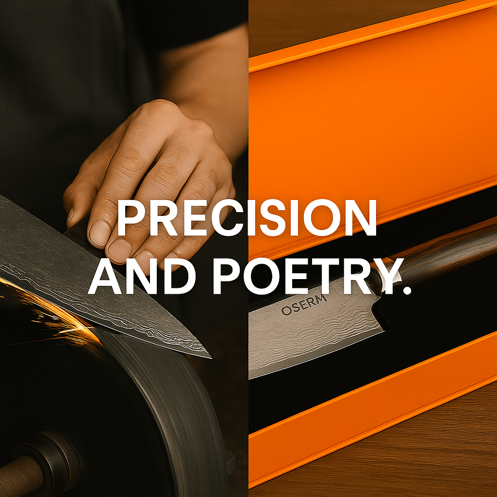 Precision and Poetry – The Dual Nature of a Damascus Knife - OSERM.COM