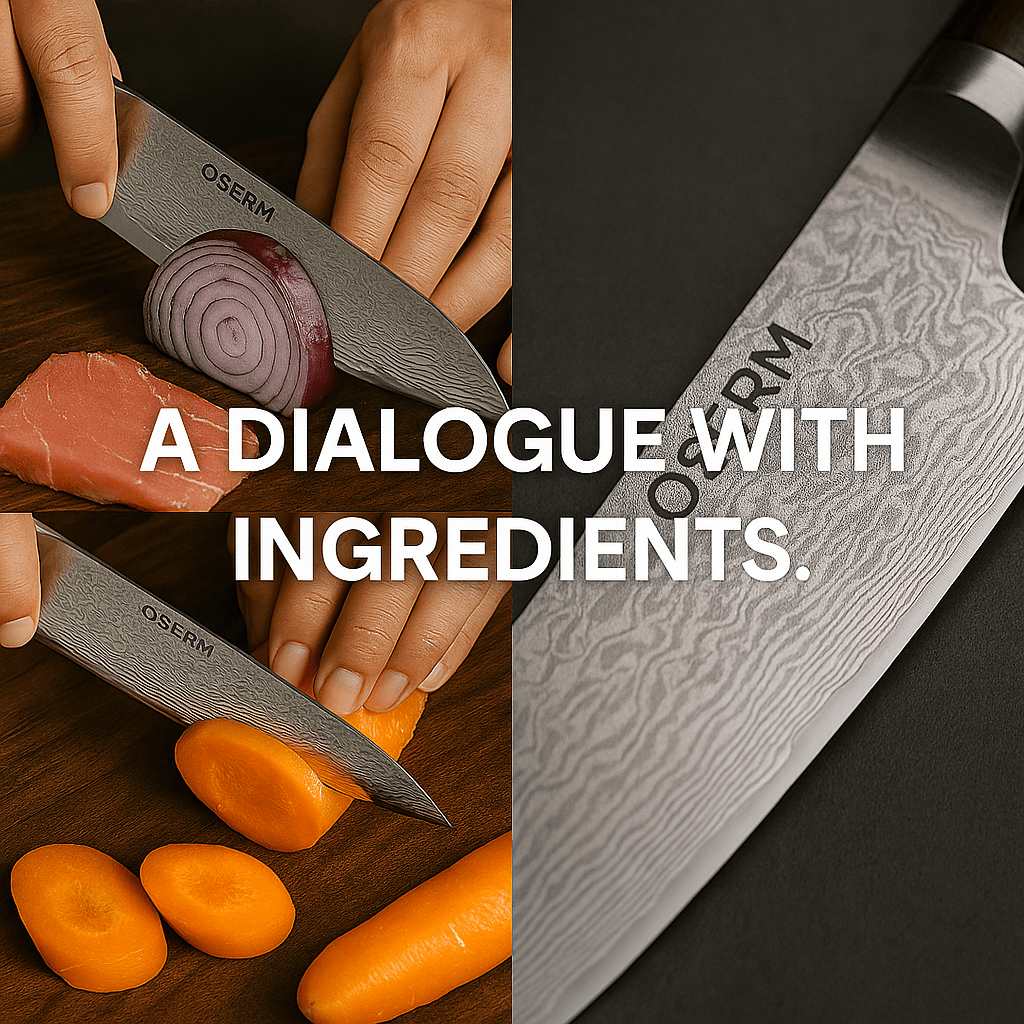 The Knife Set as a Dialogue with Ingredients – Why Variety Elevates the Cooking Experience - OSERM.COM