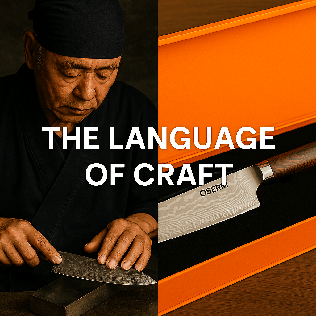The Language of Craft – Why Handmade Knives Speak Beyond Words - OSERM.COM
