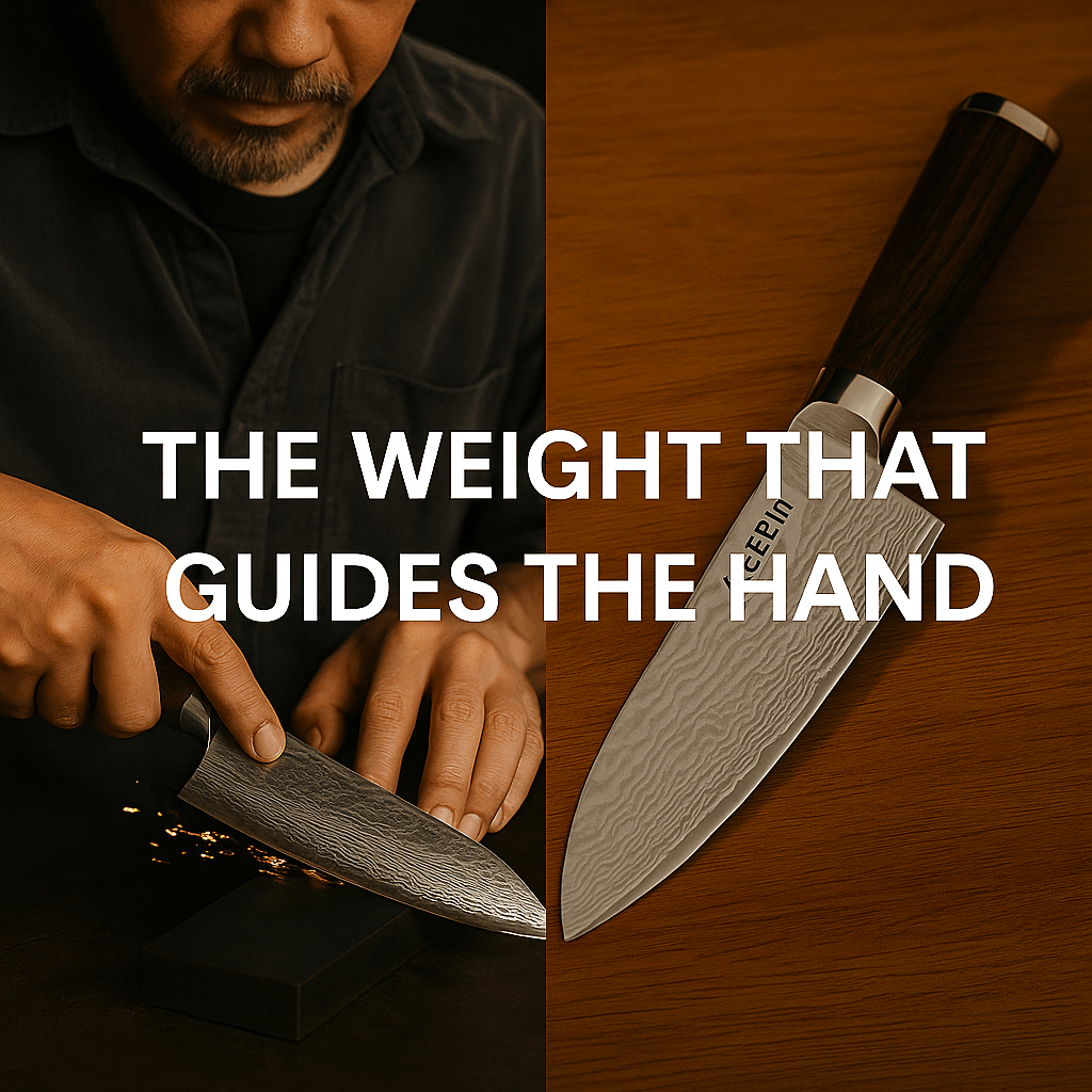 The Weight That Guides the Hand – Why a Knife’s Balance Shapes the Way We Cook - OSERM.COM