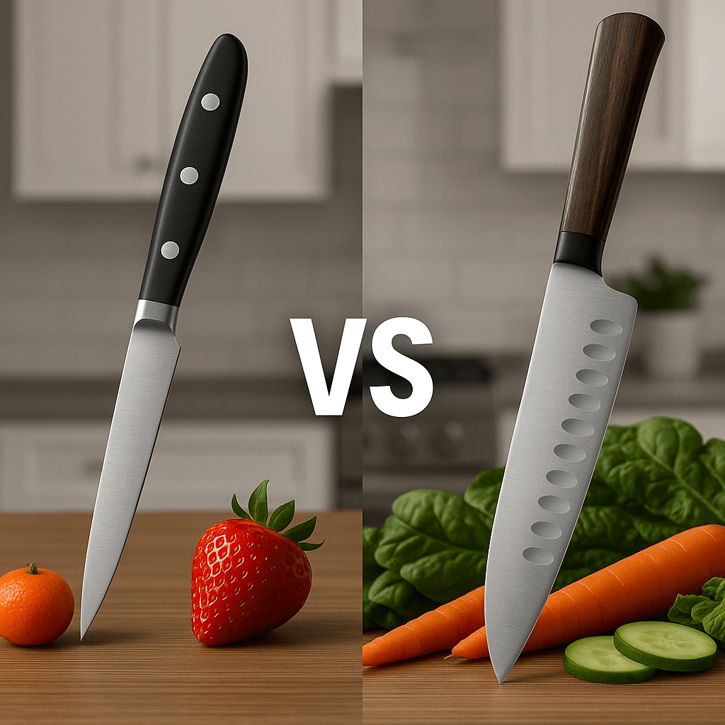 Utility Knife vs Santoku Knife – Which Is More Versatile? - OSERM.COM